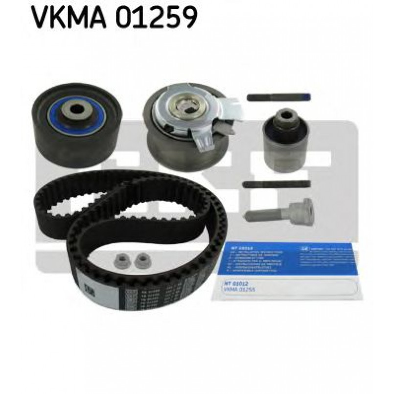 VKMA 01259 SKF Комплект (ремінь+ролики)